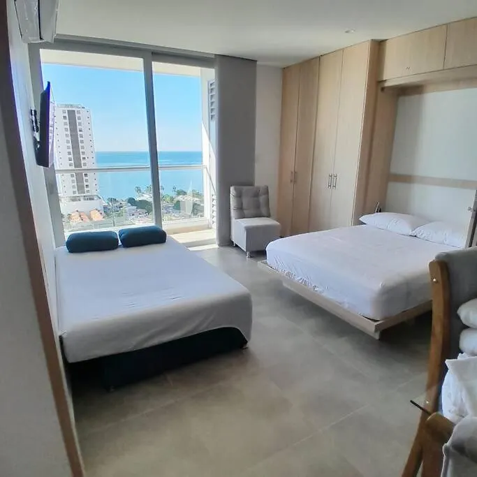 Apartamento Con Vista Al Mar Salguero Suites Santa Marta