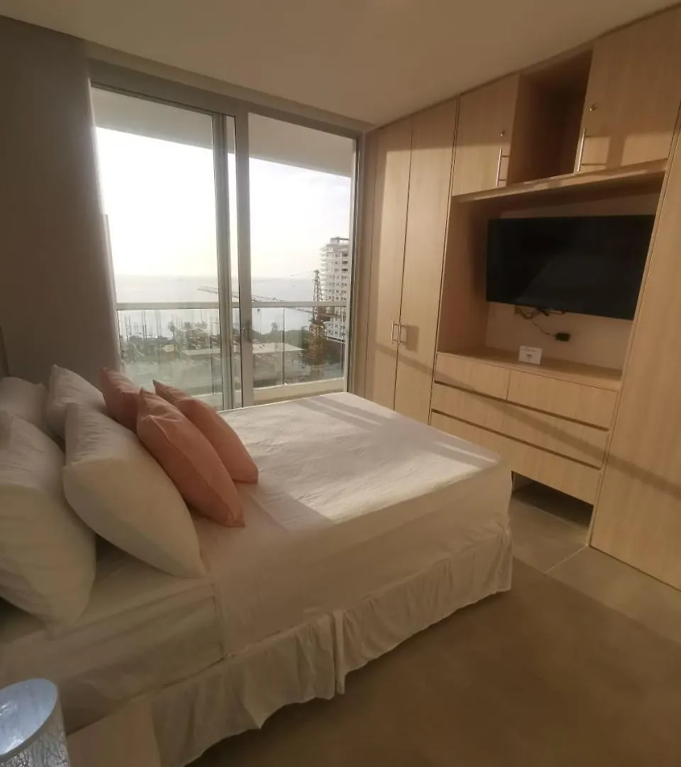 Apartamento Con Vista Al Mar Salguero Suites Santa Marta  Apartment